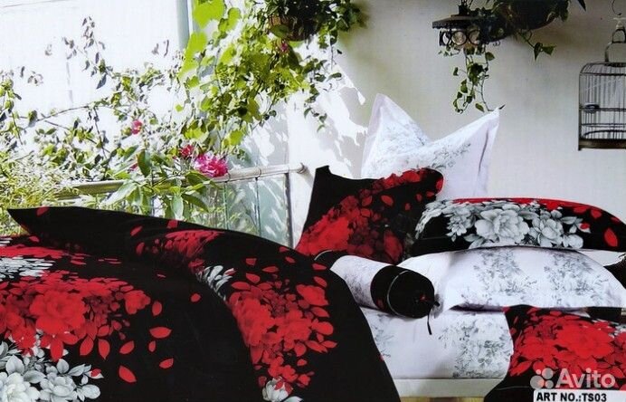 Постельное бельё Tango сатин евро 2 наволочки