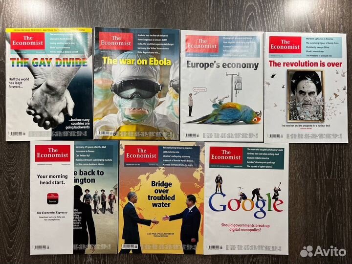 Журналы The Economist, 2014, 32 номера