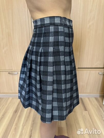 Юбка 42 плиссе короткая