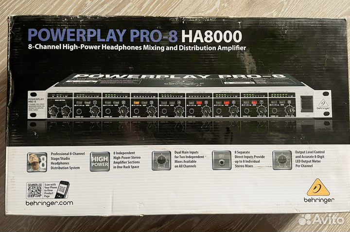 Предусилитель powerplay PRO-8 HA8000