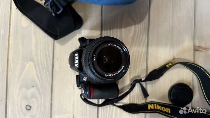 Зеркальный фотоаппарат nikon d3100 kit 18-55 vr