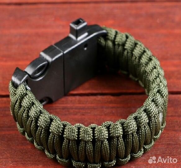 Браслет для выживания 4в1