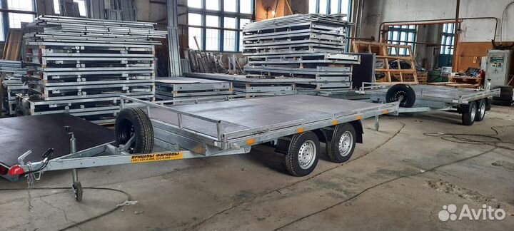Новый двухосный прицеп 7194 F5 (3,6х2,0)