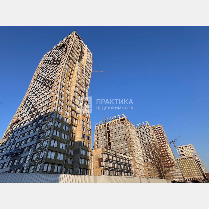 1-к. квартира, 33,7 м², 37/69 эт.