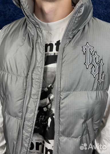 Жилетка Trapstar shooters серая