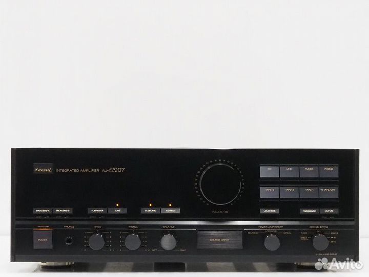 Sansui AU a 907 -XLR баллансные входа - альфасамец