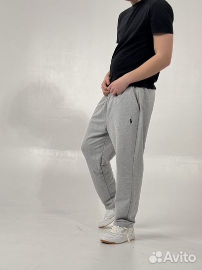 Штаны polo ralph lauren серые