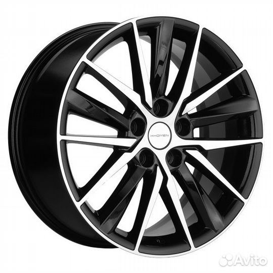 Khomen 1807 : 8x18 5*114,3 Et:40 Dia:64,1 Black-FP