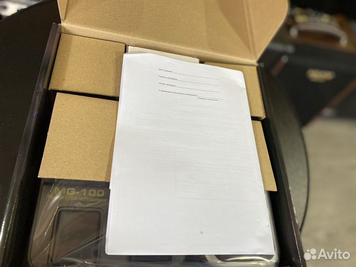 NUX MG-100 гитарный процессор