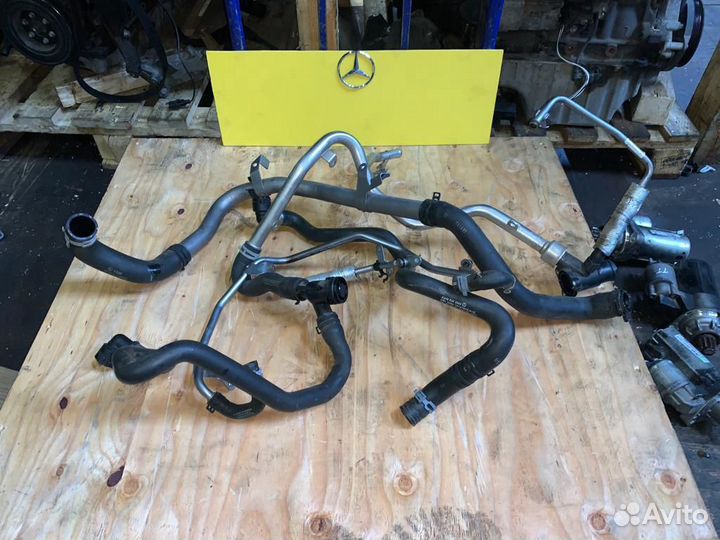 Водяные трубки охлаждения Мерседес w246 w117