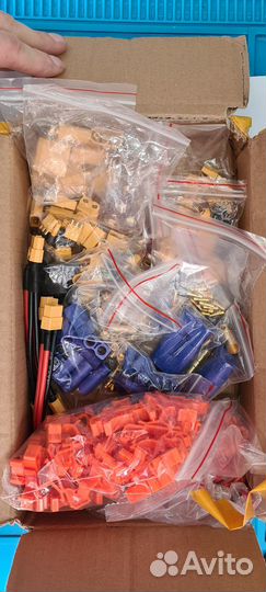 Коннекторы, разъёмы, провода для сборки