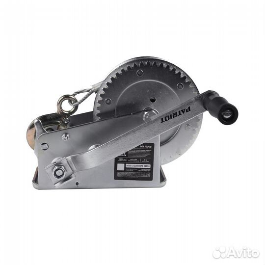 Лебедка ручная барабанная patriot WH 1500B