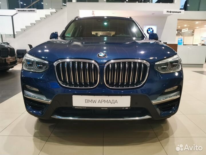 BMW X3 2.0 AT, 2018, 136 733 км