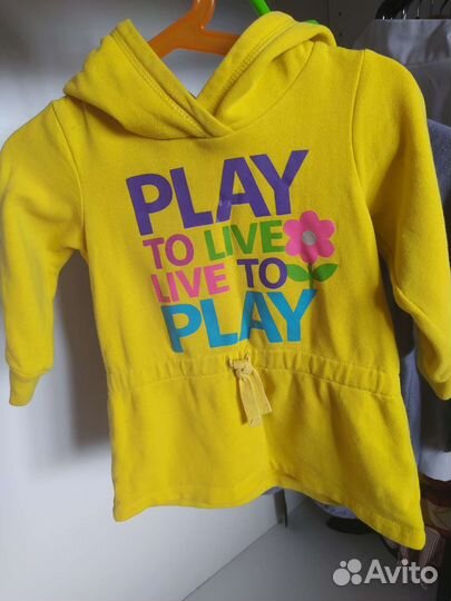 Гардероб для девочки на 2 года