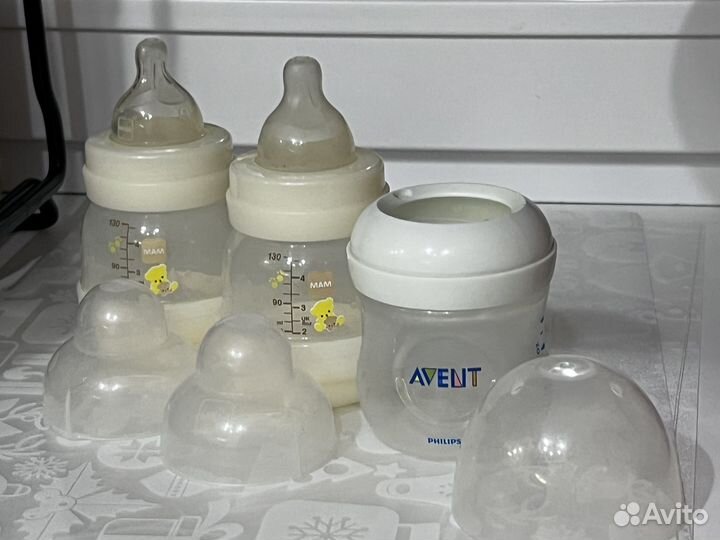 Бутылочки для кормления avent pigeon nuk chicco