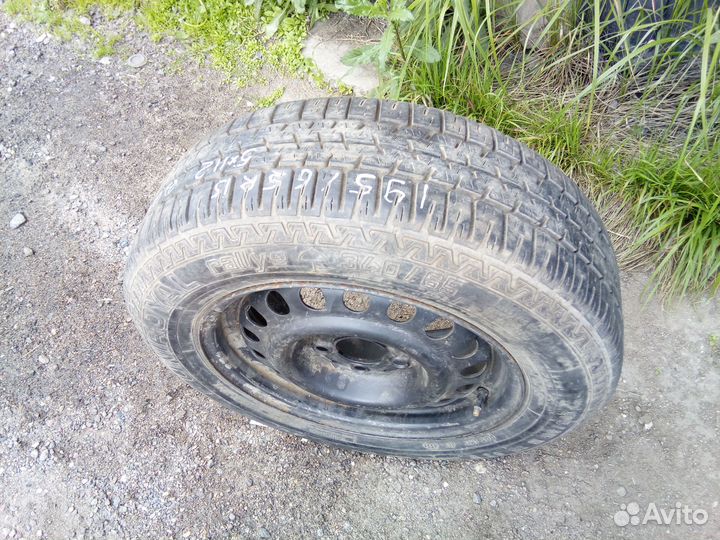 Колесо 195/65R15 Uniroyal запаска Mers-124 1шт