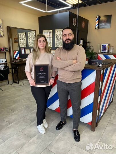 Обучение барберов с нуля с трудоустройством