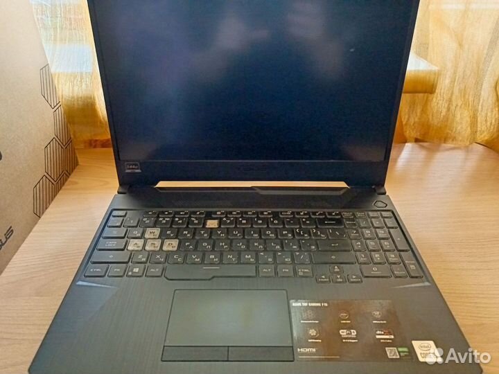 Игровой ноутбук asus TUF Gaming a15 FX506LI-HN012