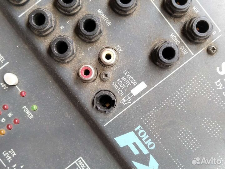 Микшерный пульт soundcraft spirit fx8