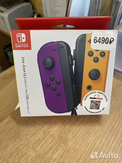 Набор контроллер Joy-Con для Nintendo Switch новые