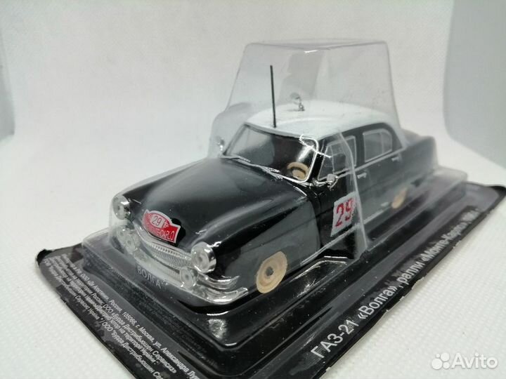 Модель газ-21 «Волга» «ралли Монте-Карло»