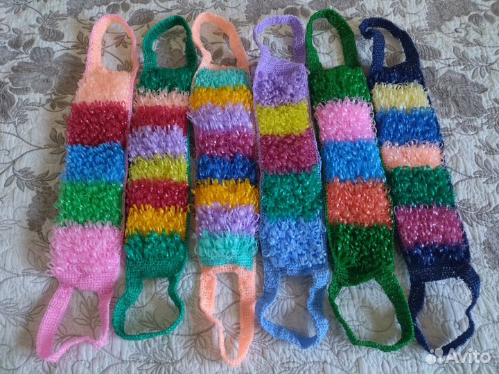 Мочалка ручной работы