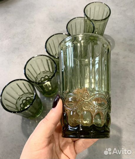 Фужеры бокалы Стаканы Zara home