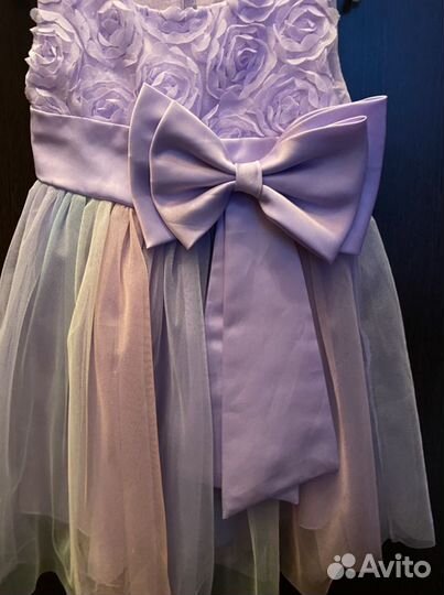 Детское нарядное платье 86-92