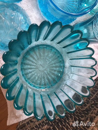 Купоросное аквамариновое стекло