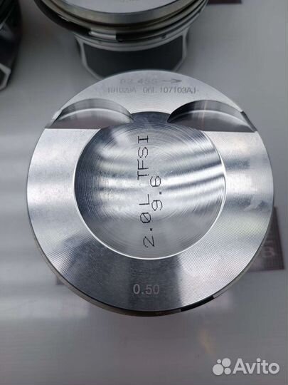 Поршни VW VAG Gen2 Gen3 +0.25 +0.50 23мм CAW CNC