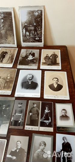 Фотография 19 век антиквариат кабинетная