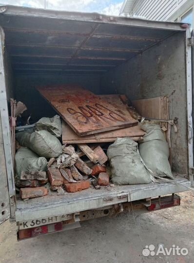 Вывоз мусора Газелью 16 куб 3т