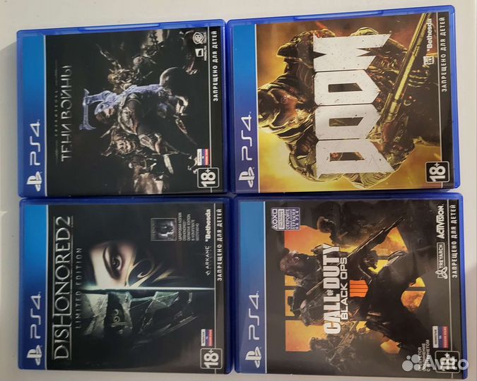 Игры для приставок ps4