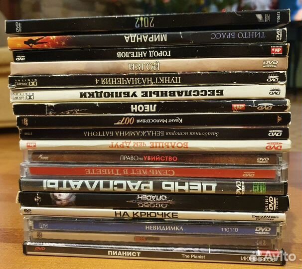 Двд диски, 18шт