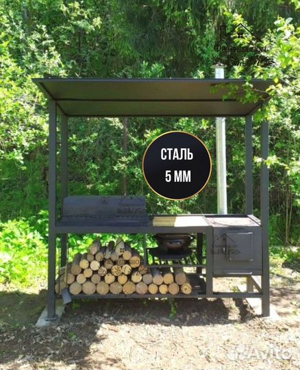 Мангал лофт