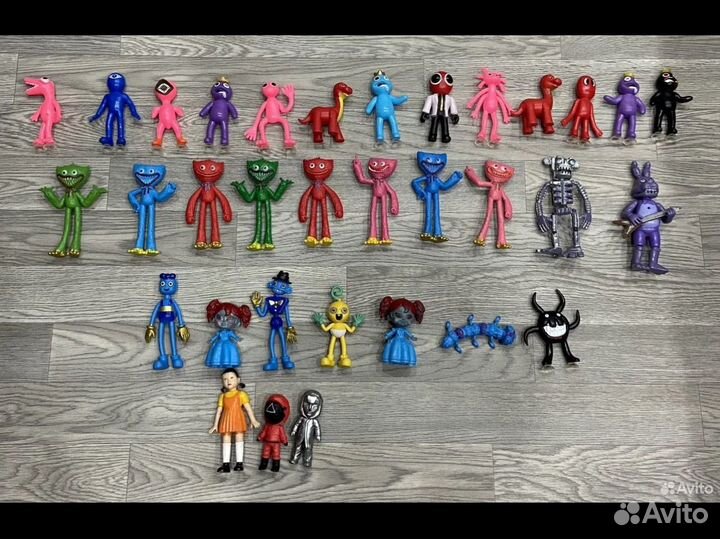 Игрушки радужные друзья пакетом