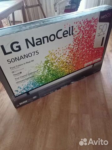 Новый Nanocell LG50nano75VPA