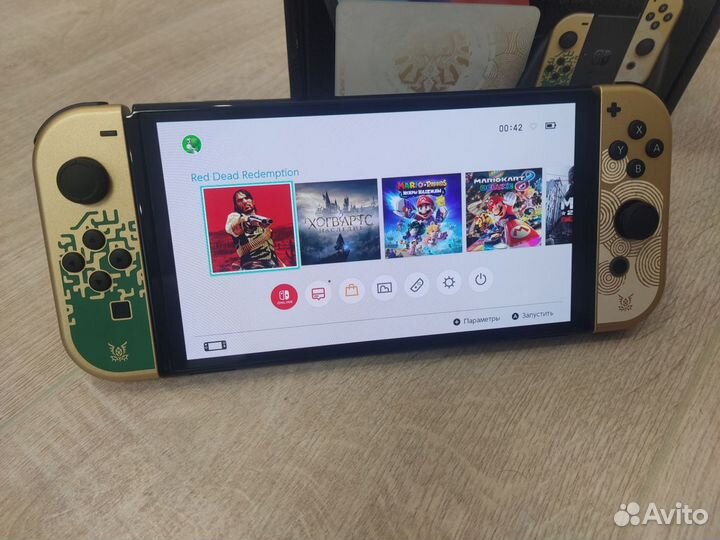 Новый прошитый Nintendo Switch Oled 128Gb