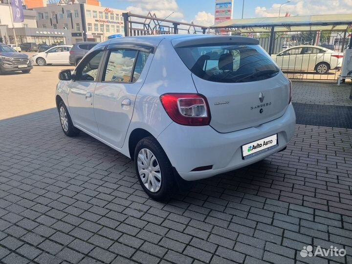 Renault Sandero 1.6 МТ, 2018, 69 500 км