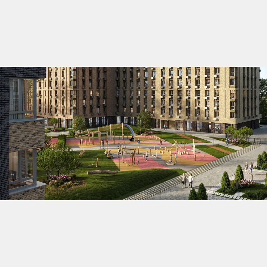 1-к. апартаменты, 37 м², 22/23 эт.