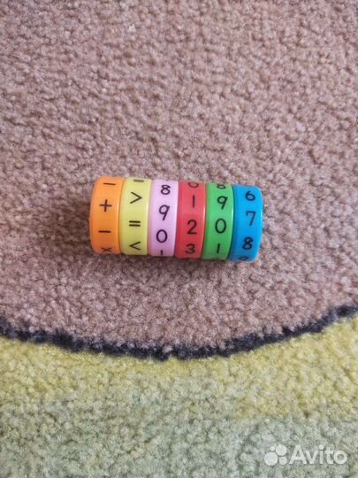 Магнитная игрушка сортер цифры