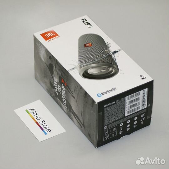Оригинальная Bluetooth колонка JBL Flip 5 Gray