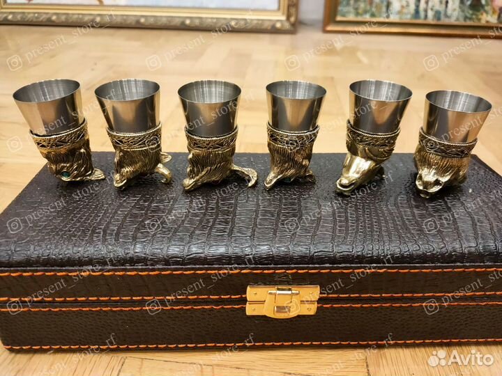 Рюмки перевертыши. Крутой подарок. Арт. 0020