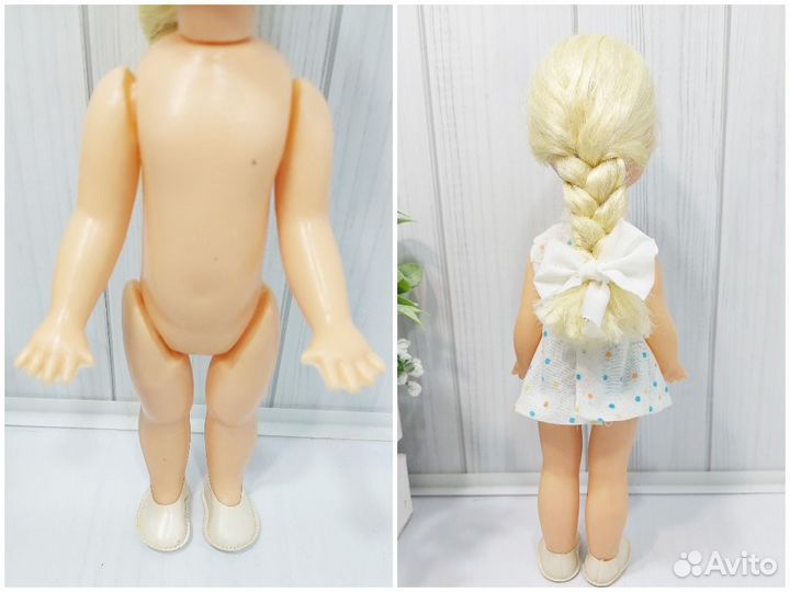 Куклы СССР Вета Аским ф-ка паричковая в родном