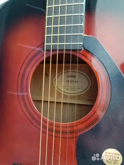 Акустическая гитара yamaha FG 411 VS