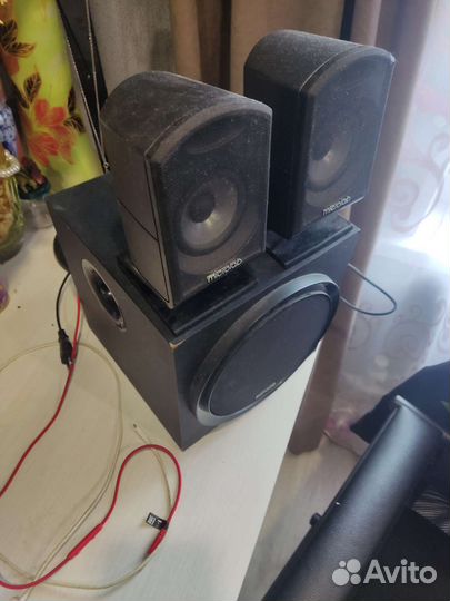 Колонки для компьютера microlab subwoofer