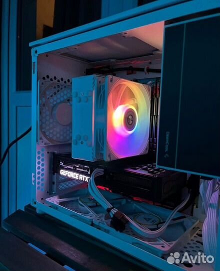 Игровой пк mini ITX i5 12400f rtx 3060 RAM 32gb