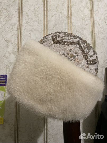 Шапка норковая Боярка