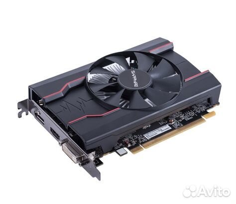 Видеокарта sapphire RX550 4 Гб, графический процес