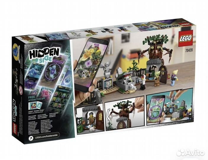 Lego Hidden Side 70420 Загадка старого кладбища